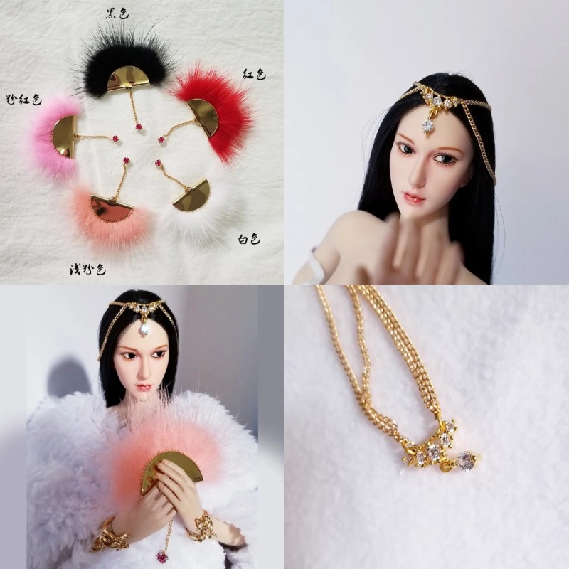 Body Jewelry Real Diamonds - In Stock 1/6 Scale Action Figures