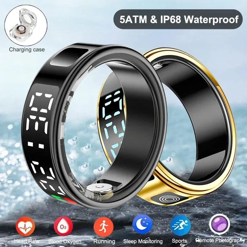 Daith Heart Ring - Smart Ring For Men Women Multifunctional