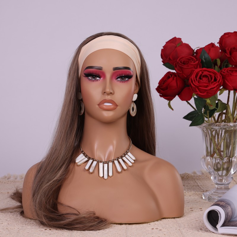 PVC Half Body Mannequin Head w - Body Jewelry Store recension och pris