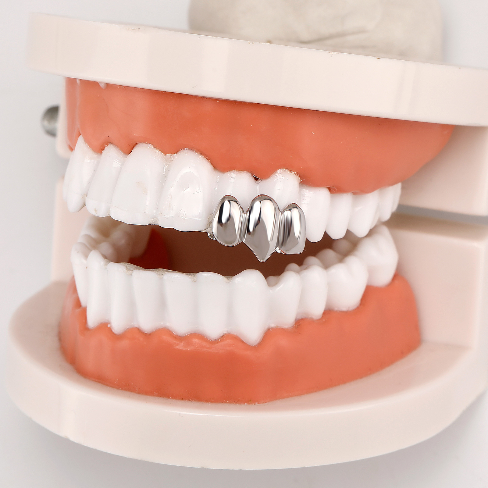 TOPGRILLZ Hip Hop Glossy Teeth - Body Jewelry For Men recension och pris