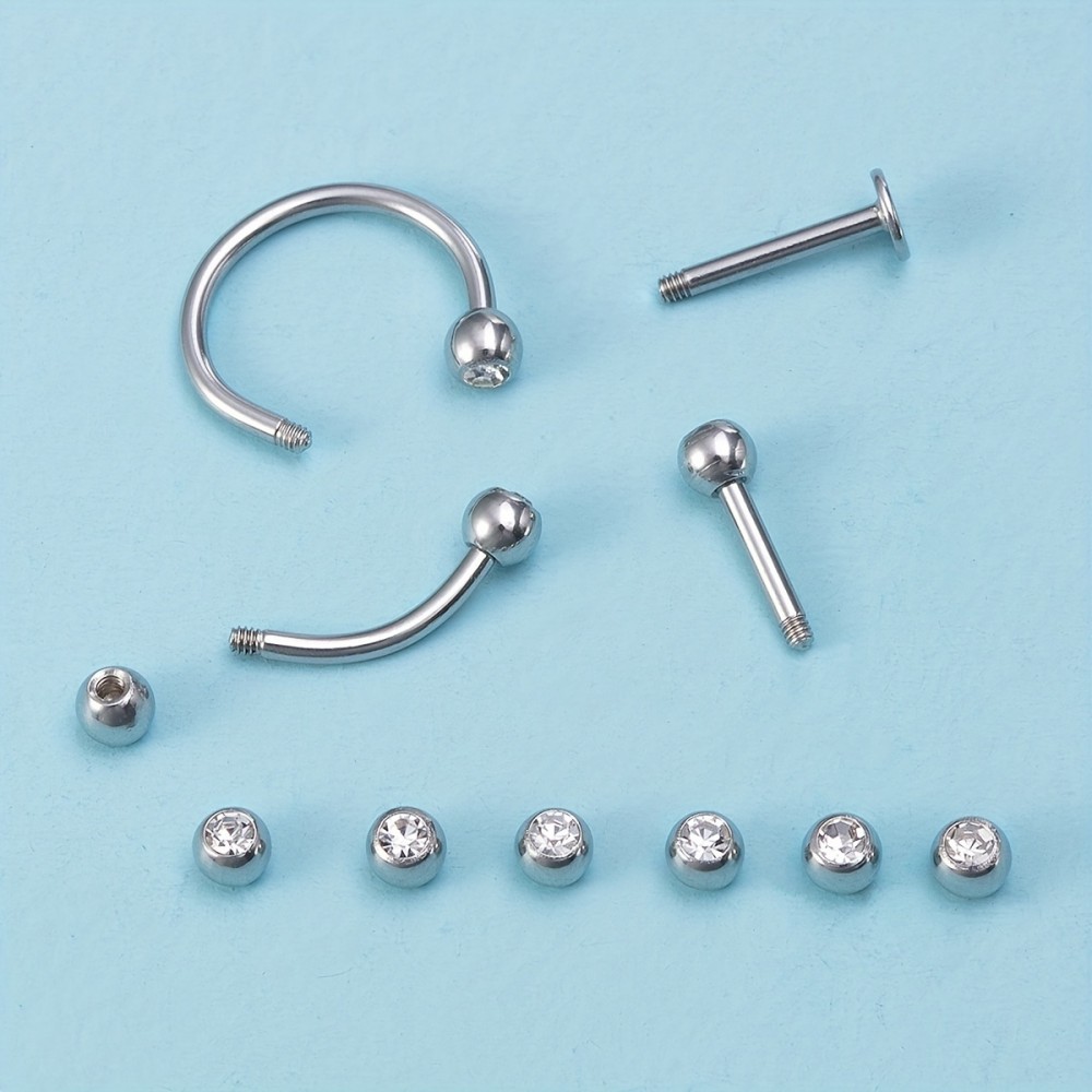 10pcs Piercing Balls 3mm 5mm S - Body Jewelry Store recension och pris