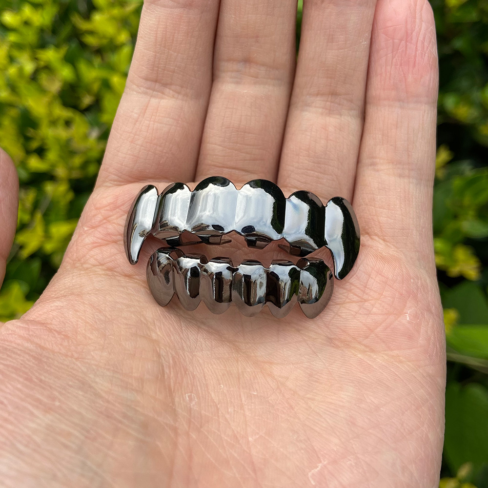 RACHELZ Hip Hop Black Fangs To - Body Jewelry For Men recension och pris
