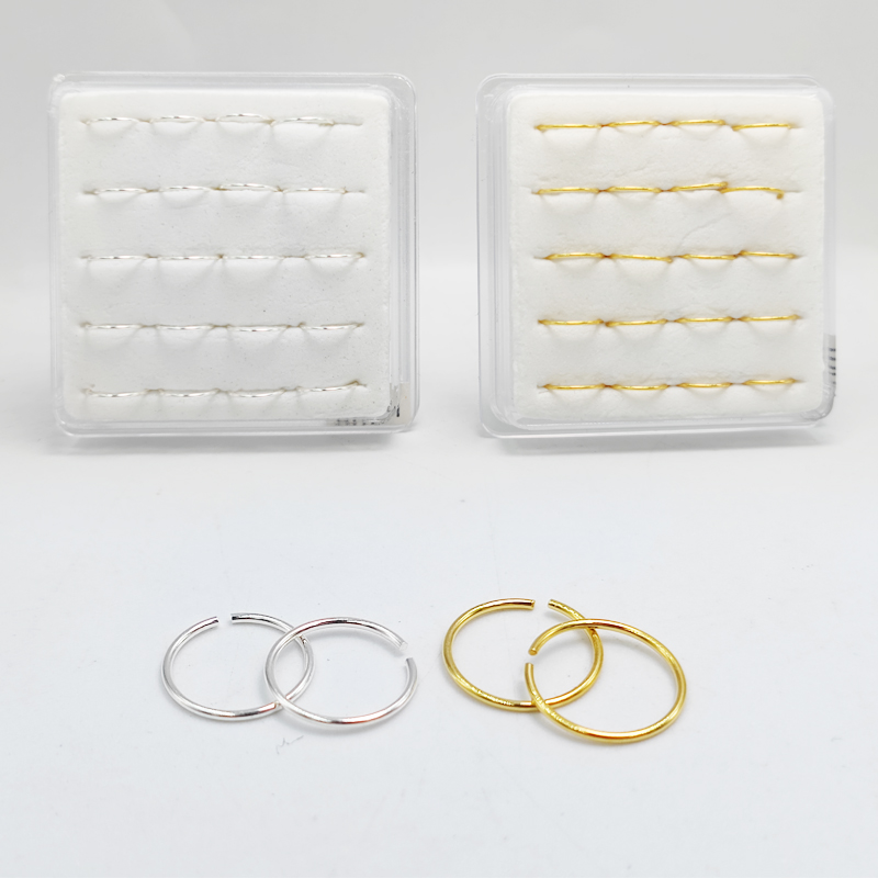 925 sterling silver Nose Ring  - Body Jewelry Ear Piercing recension och pris