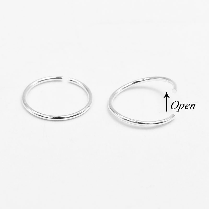 925 sterling silver Nose Ring  - Body Jewelry Ear Piercing recension och pris