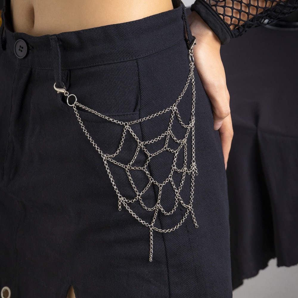 Gothic Punk Sliver Color Spide - Body Jewelry For Men recension och pris