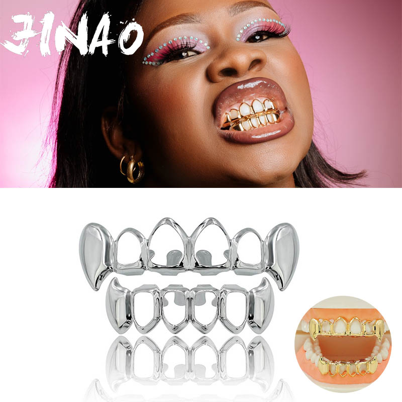 JINAO NEW 2024 Hip Hop Vampire - Body Jewelry For Men recension och pris