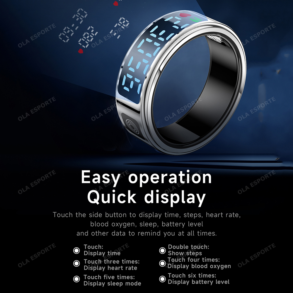 2026 Smart ring with charging  - Daith Heart Ring recension och pris