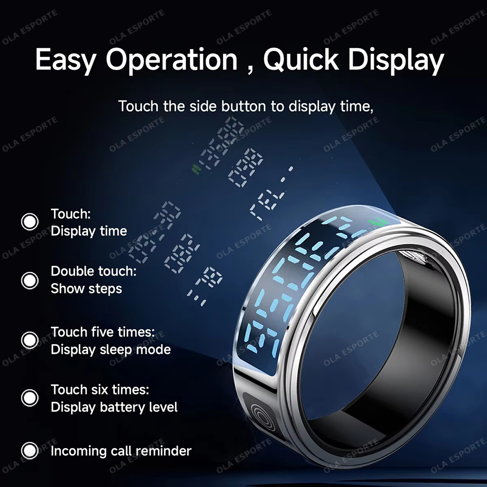 2026 Smart ring with charging  - Daith Heart Ring recension och pris