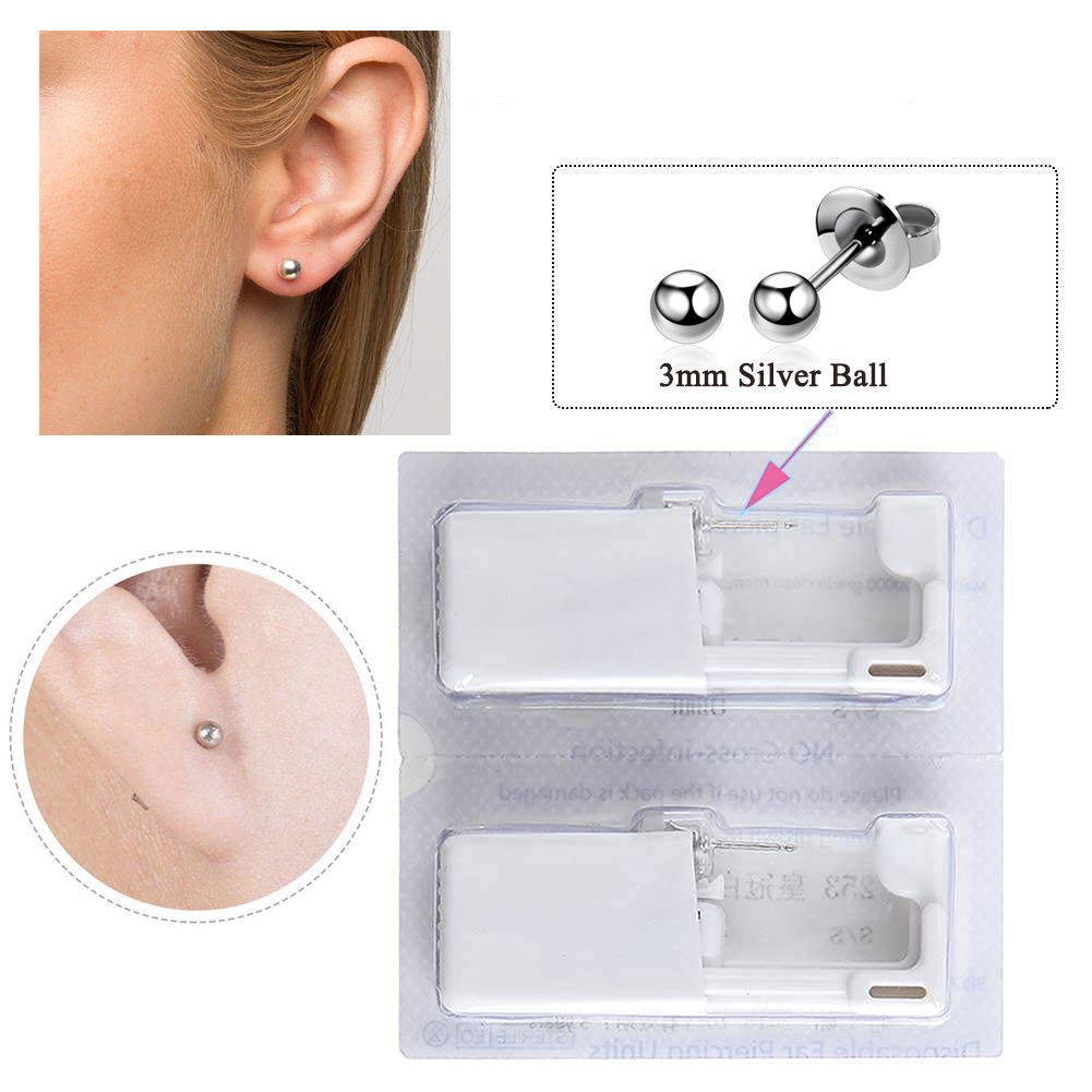 1-20Pcs/set Ear Piercing Gun D - Body Jewelry Ear Plugs recension och pris
