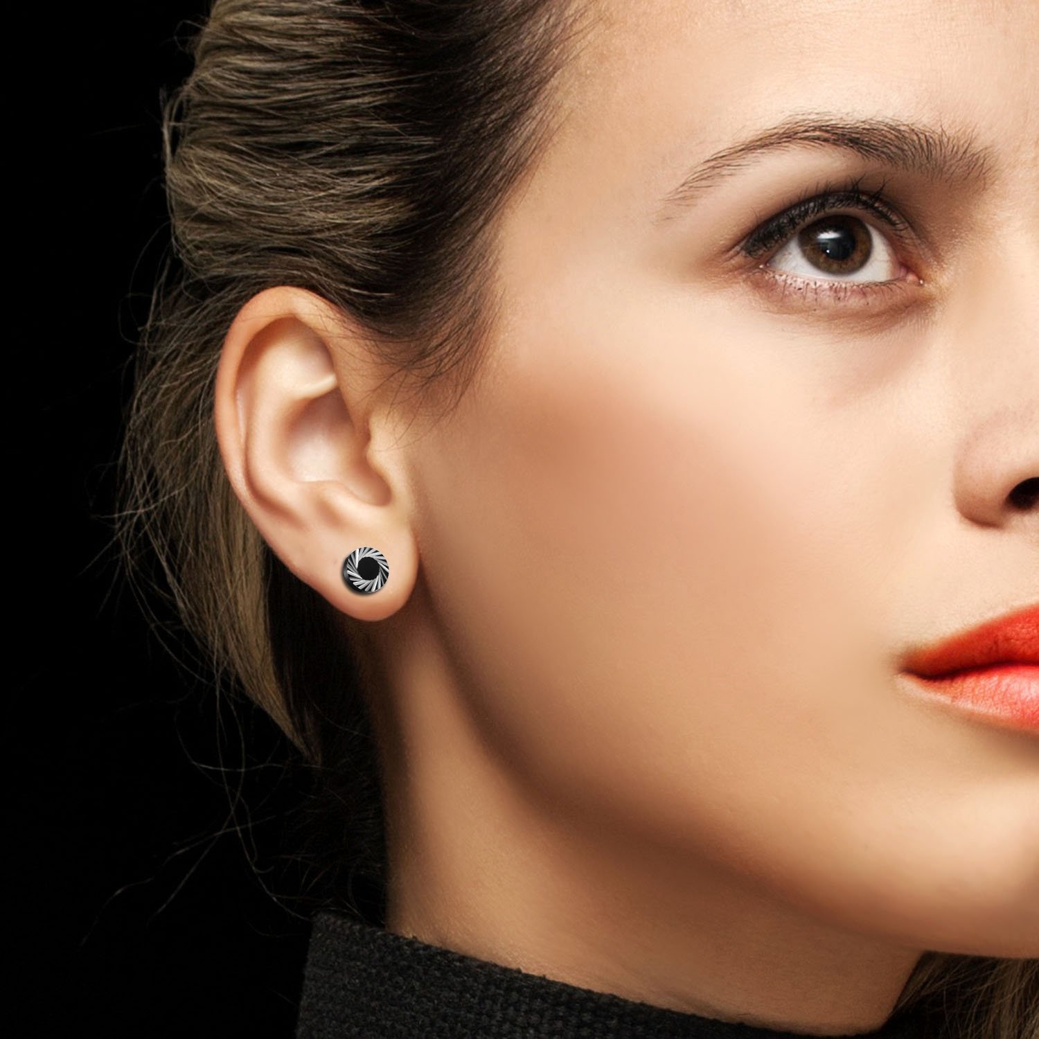 2Pcs/6Pcs Black Stainless Stee - Body Jewelry Ear Plugs recension och pris