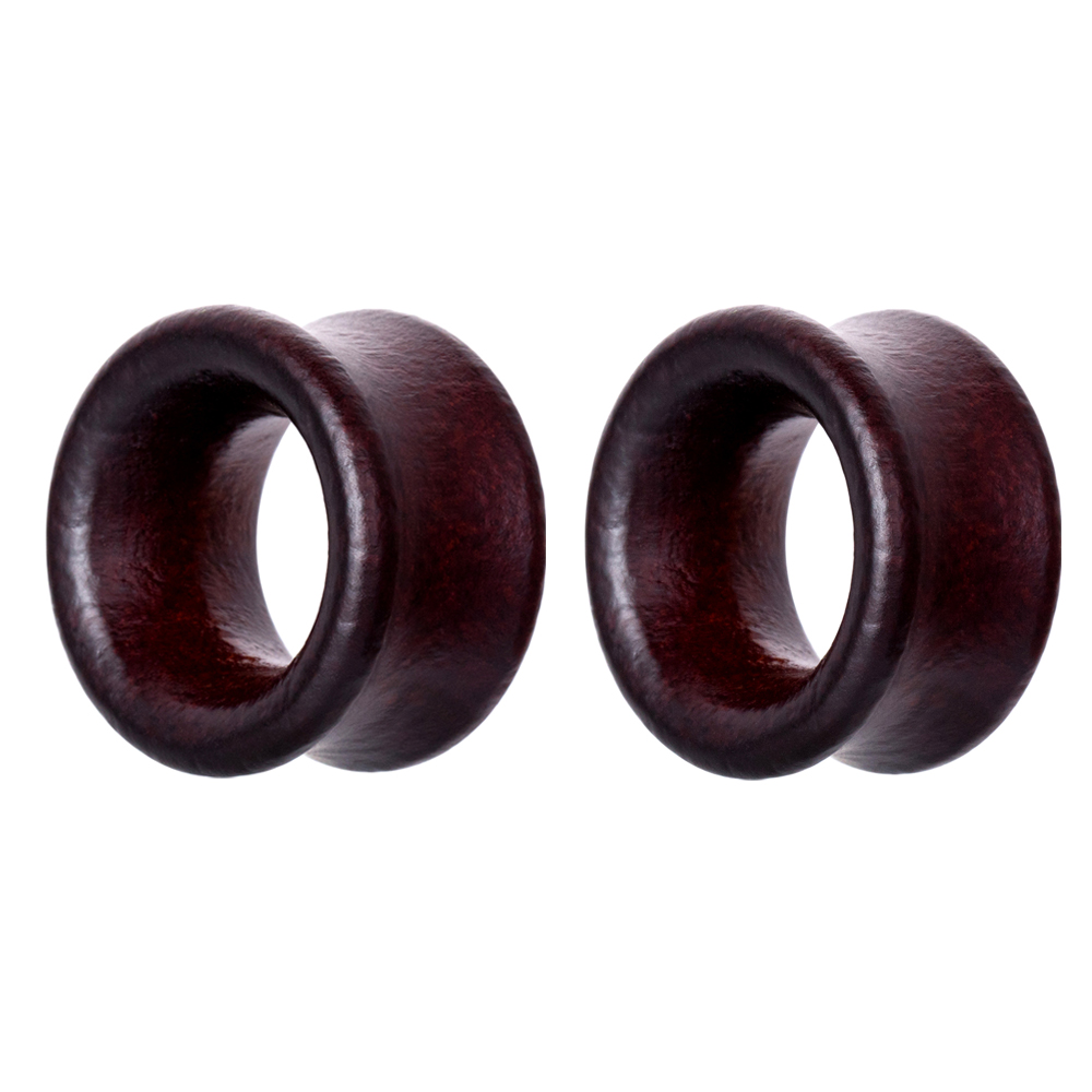 JUNLOWPY 2g 0g 00g Wood Flesh  - Body Jewelry Ear Plugs recension och pris