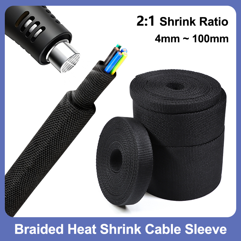 1/2/5/10M Braided Heat Shrink  - Body Jewelry 4 U recension och pris