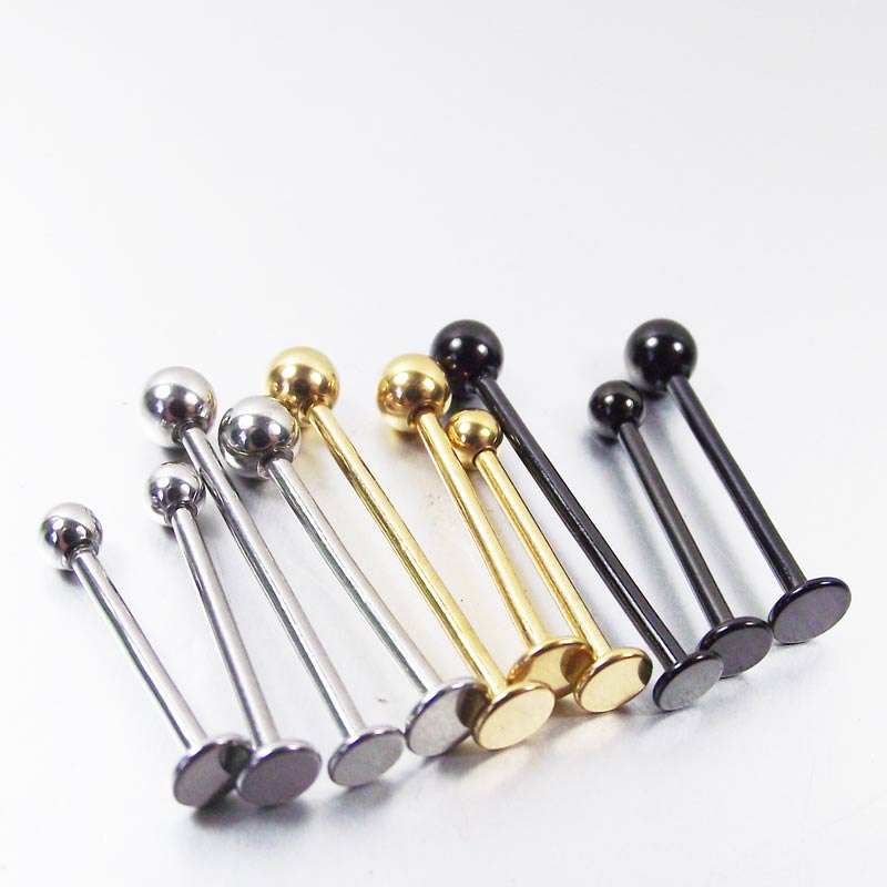 2 Pieces 316L Surgical Steel T - Body Jewelry Gauges recension och pris
