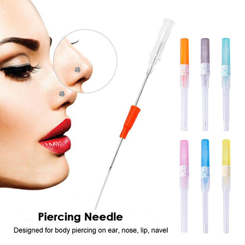 5pcs Sterilized Catheter Pierc - Body Jewelry Store recension och pris