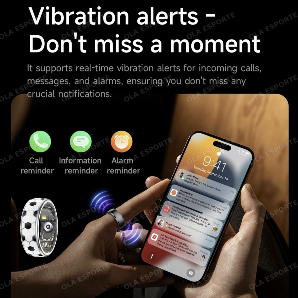 NEW Vibration Alerts Smart Rin - Daith Heart Ring recension och pris