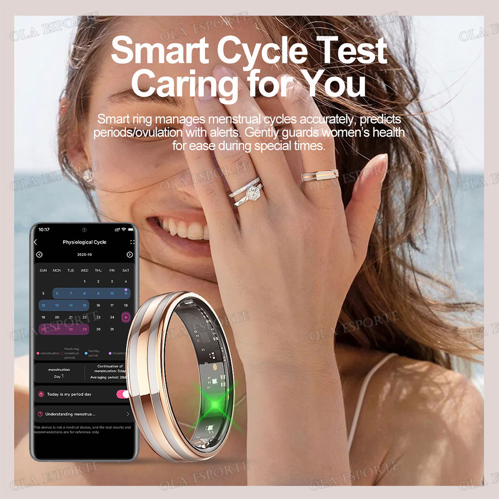 New 6.3mm Thin Smart Ring Heal - Daith Heart Ring recension och pris