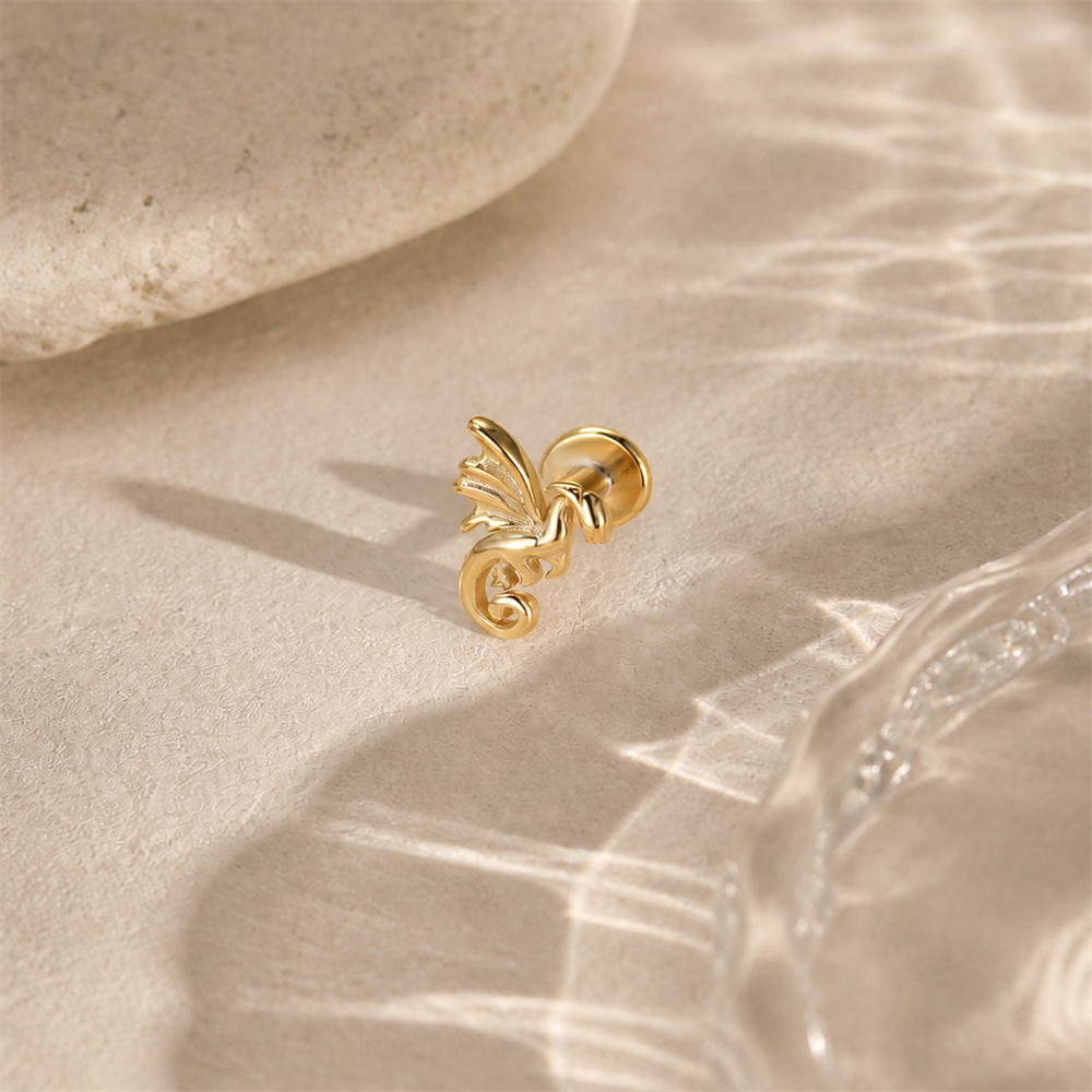 CANNER 925 Sterling Silver Fly - Body Jewelry Ear Piercing recension och pris