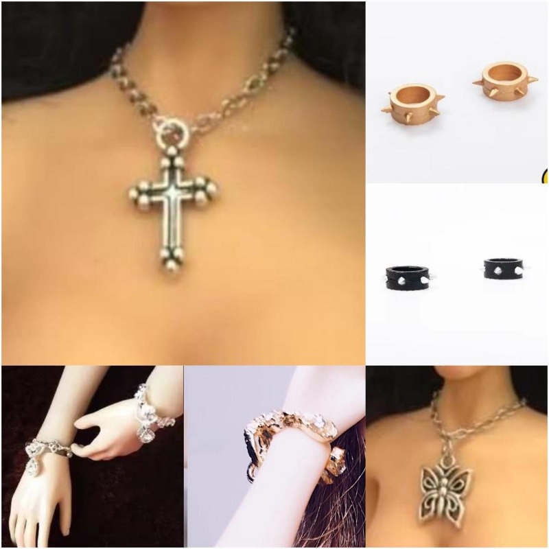 1/6 Scale Metal Bracelet Wrist - Body Jewelry Real Gold recension och pris