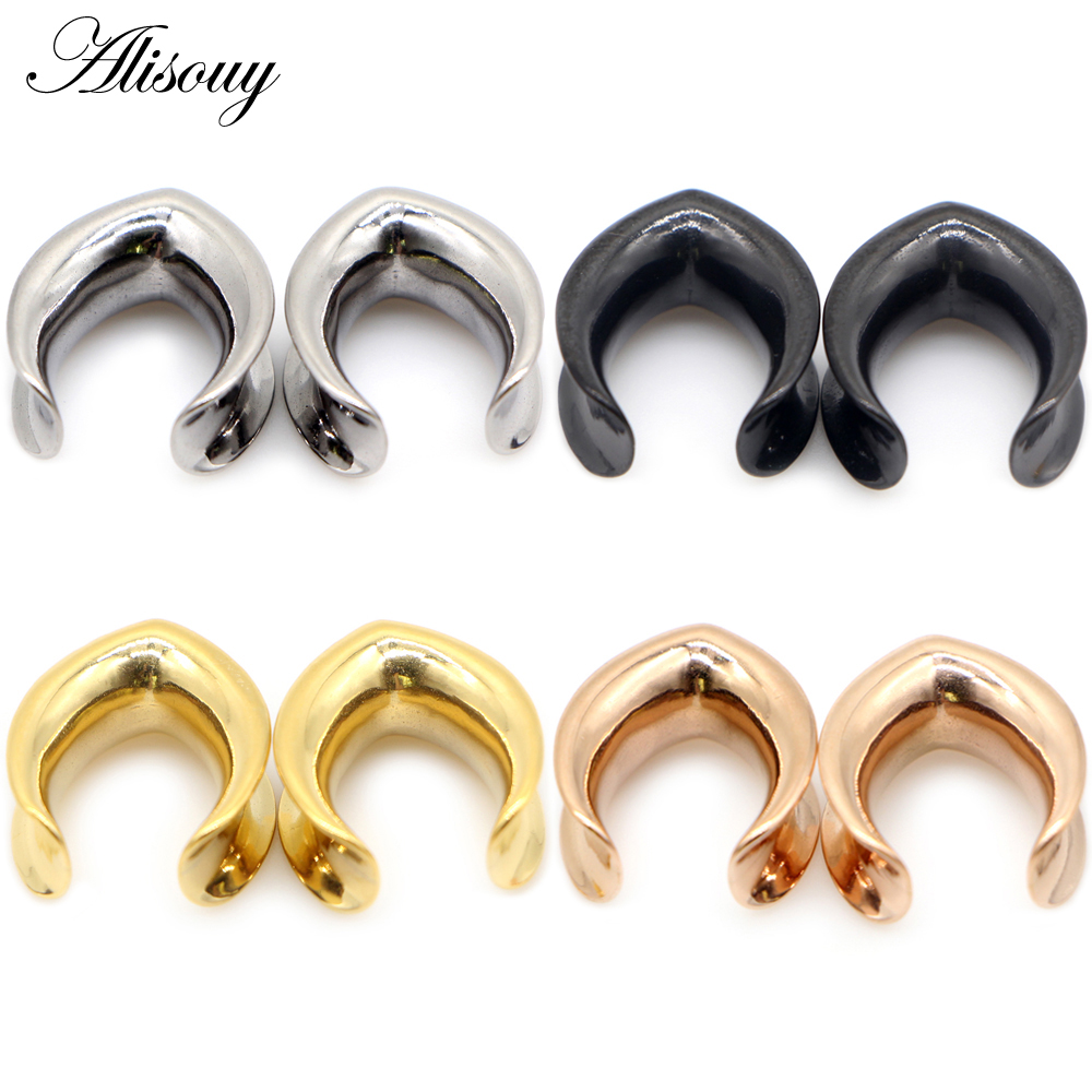 Alisouy 2pcs 6mm-30mm Water Dr - Body Jewelry Ear Plugs recension och pris