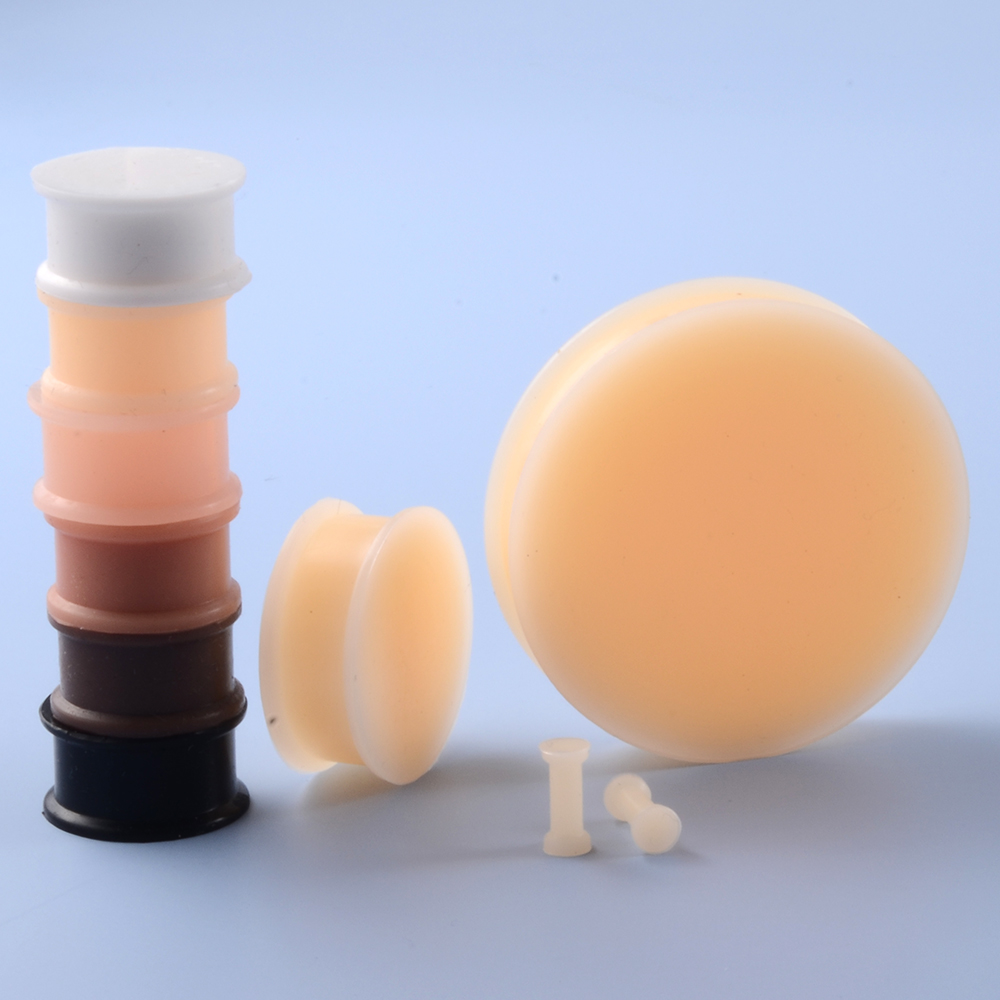 1 Pair Silicone Flexible Thick - Body Jewelry Ear Plugs recension och pris