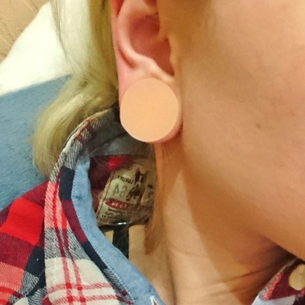 1 Pair Silicone Flexible Thick - Body Jewelry Ear Plugs recension och pris