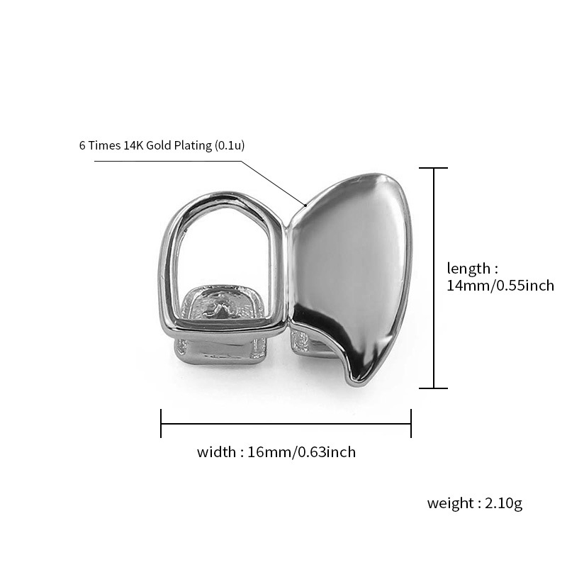 YOUNGX Hip Hop Double Hollow G - Body Jewelry For Men recension och pris
