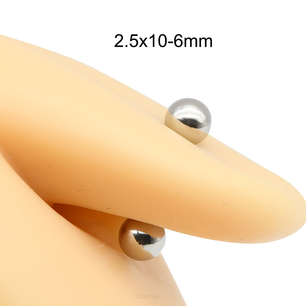 1Pc 12G-00G Stainless Steel St - Body Jewelry Gauges recension och pris