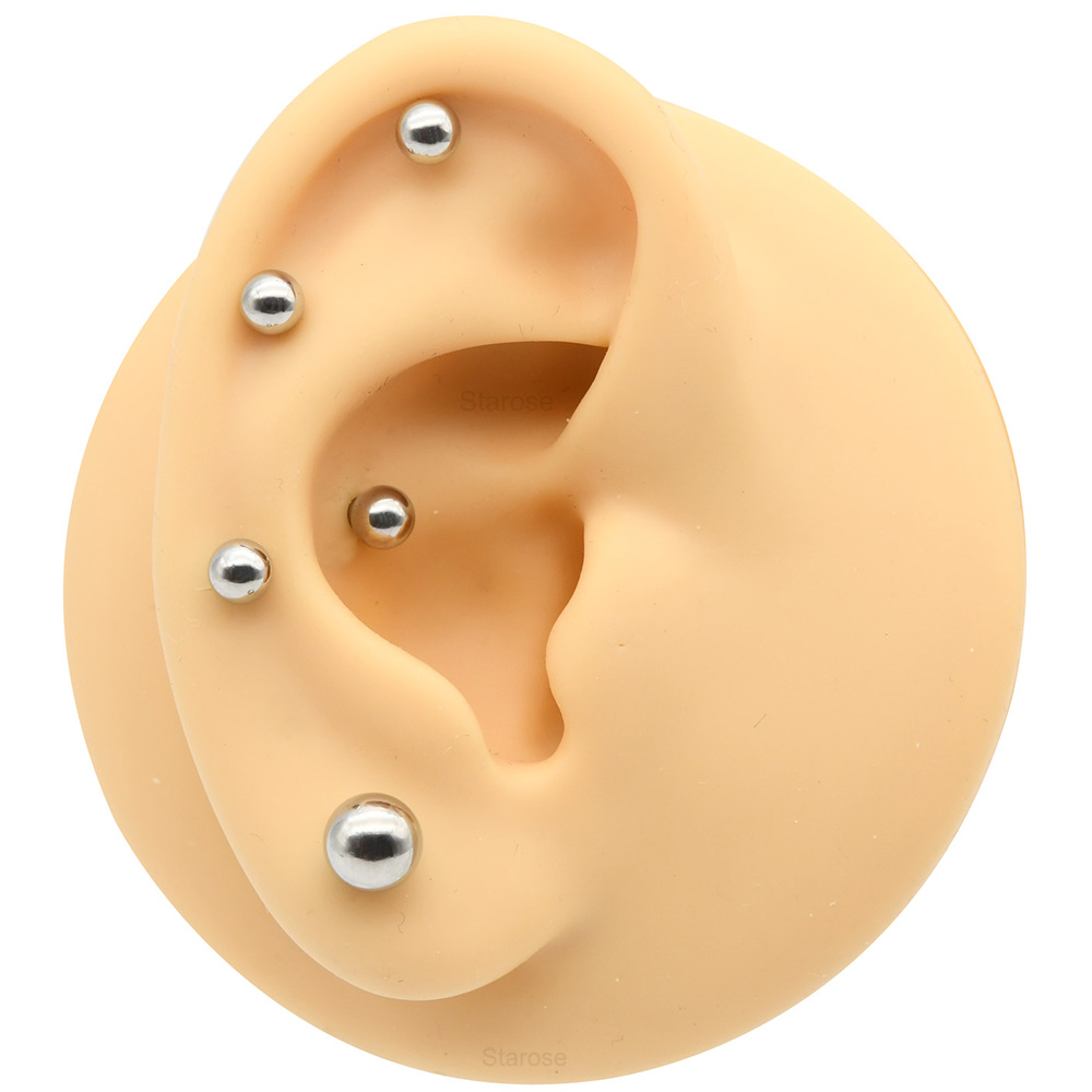1Pc 12G-00G Stainless Steel St - Body Jewelry Gauges recension och pris