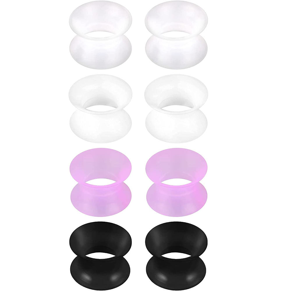 1 Pairs/4 Pairs Silicone Earpl - Body Jewelry Ear Plugs recension och pris