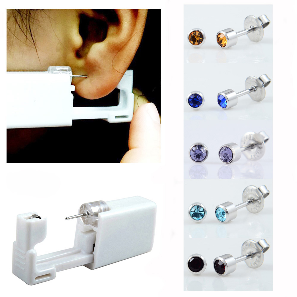 24pcs/Box No Pain Ear Piercing - Body Jewelry Ear Plugs recension och pris