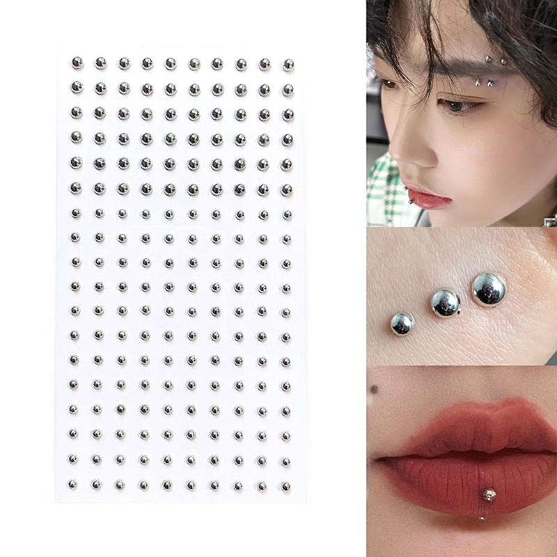 Diamond Sticker Fake Nose Stud - Body Jewelry Ear Piercing recension och pris