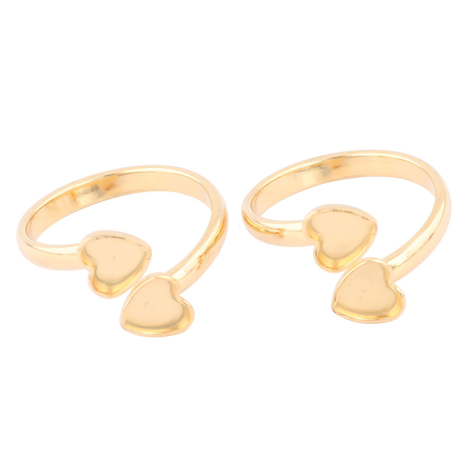 10pcs Stainless Steel Gold Pla - Daith Heart Ring recension och pris