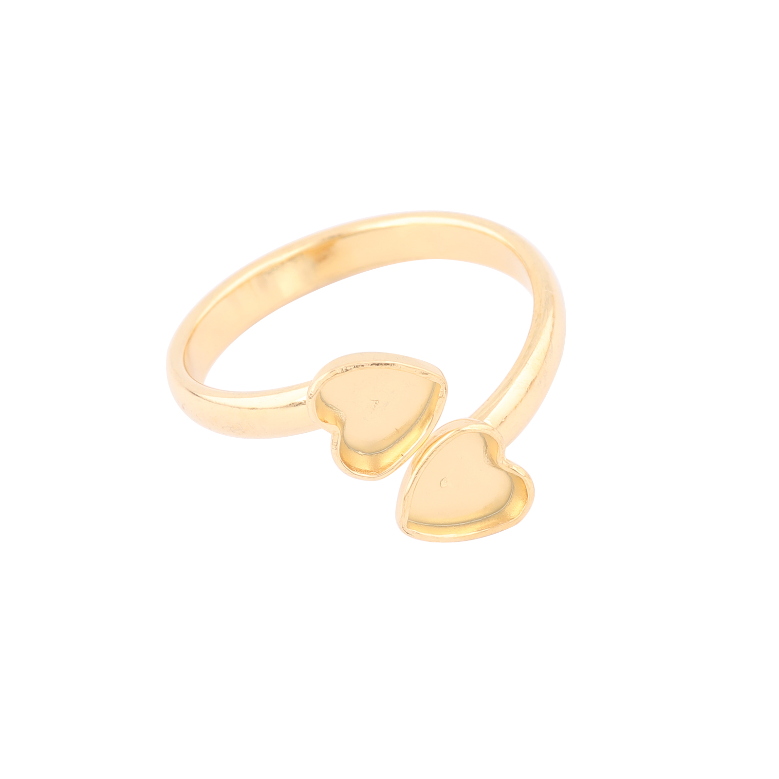 10pcs Stainless Steel Gold Pla - Daith Heart Ring recension och pris