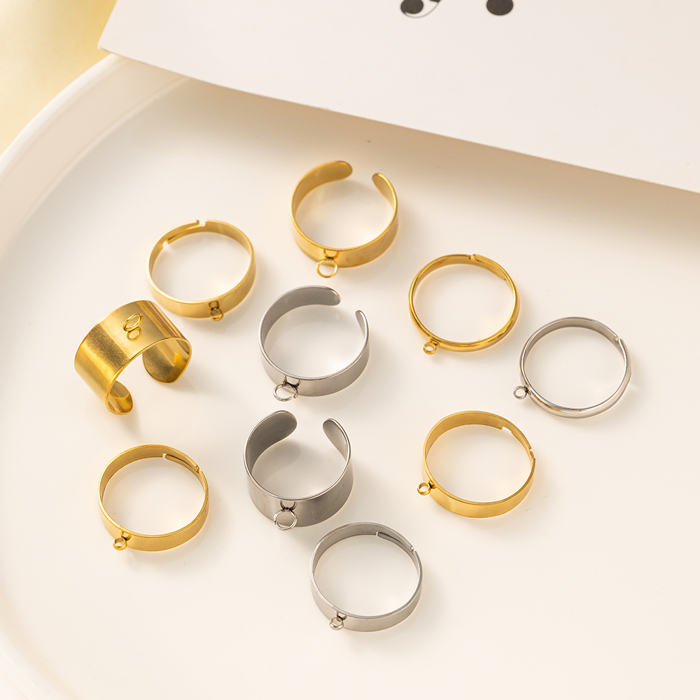 5pcs/Lot Stainless Steel Gold  - Daith Heart Ring recension och pris