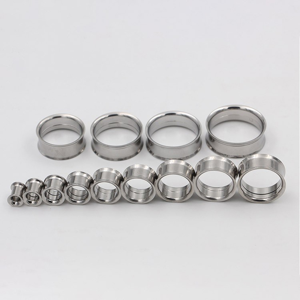 1 Pair/12 Pairs Set Stainless  - Body Jewelry Ear Plugs recension och pris