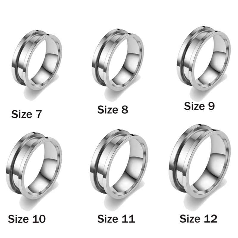 5pcs 7/8/9/10/11/12 Ring Core  - Daith Heart Ring recension och pris