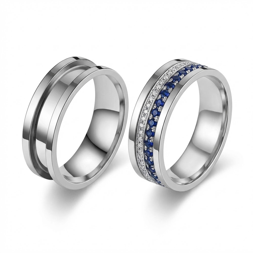 5pcs 7/8/9/10/11/12 Ring Core  - Daith Heart Ring recension och pris