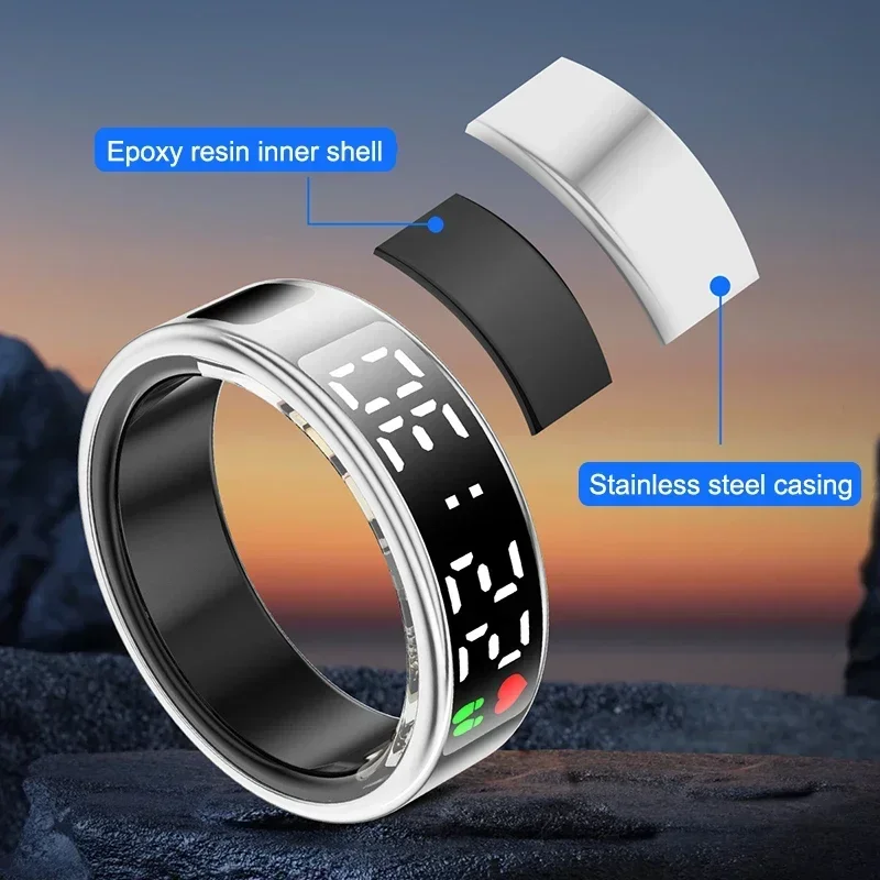 Smart Ring For Men Women Multi - Daith Heart Ring recension och pris