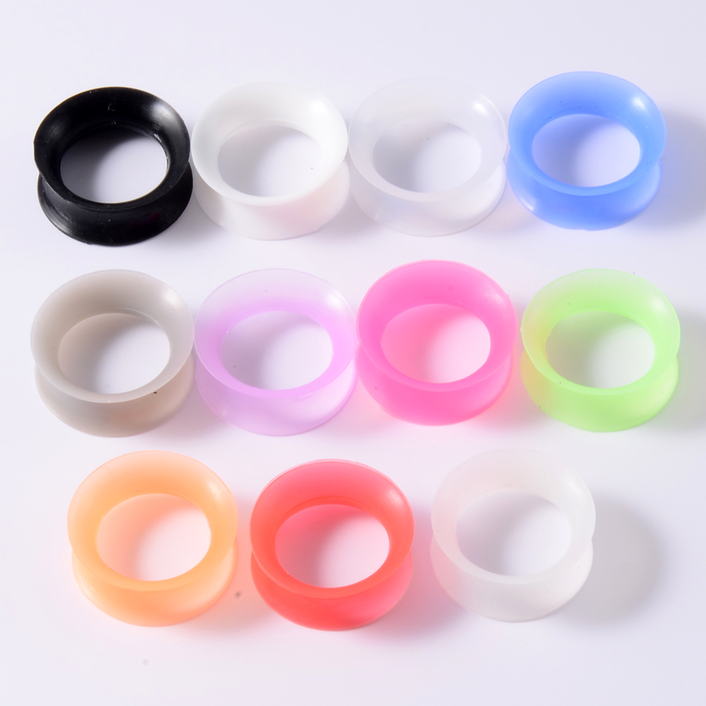 2Pcs Silicone Ear Plugs and Tu - Body Jewelry Ear Plugs recension och pris