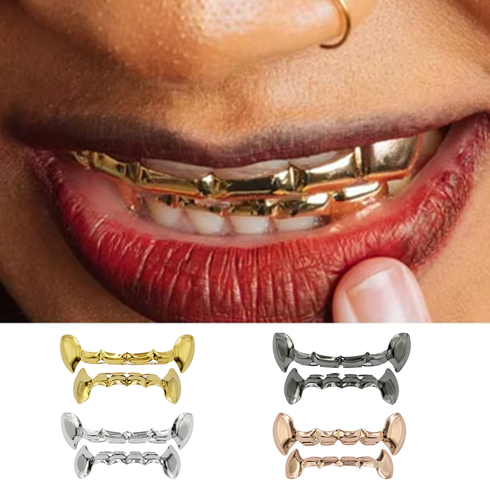 YOUNGX Hip Hop Vampire Fangs T - Body Jewelry For Men recension och pris