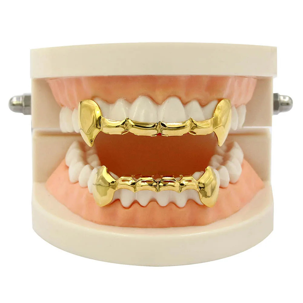 YOUNGX Hip Hop Vampire Fangs T - Body Jewelry For Men recension och pris