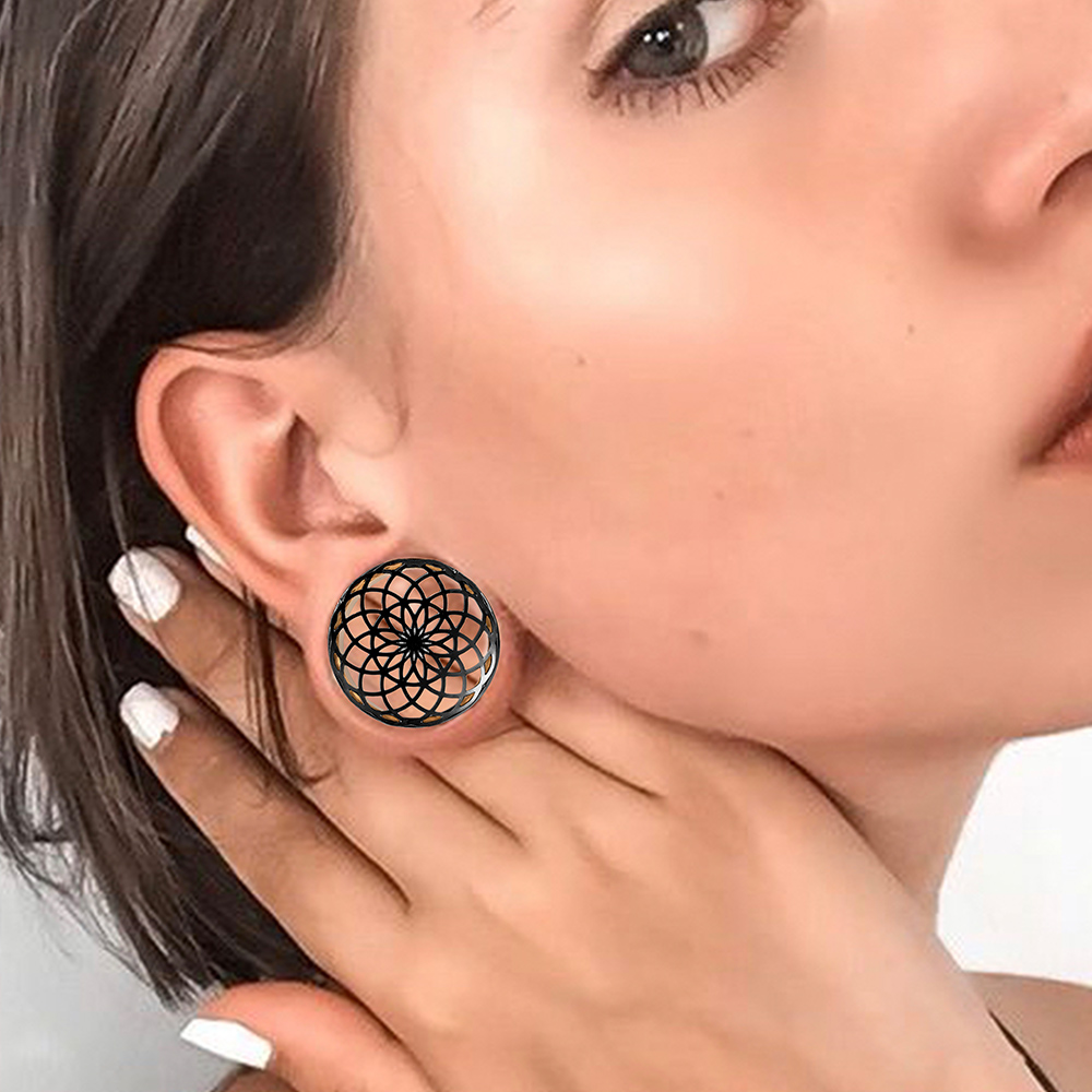Vankula 2PCS 316 Stainless Ste - Body Jewelry Ear Plugs recension och pris