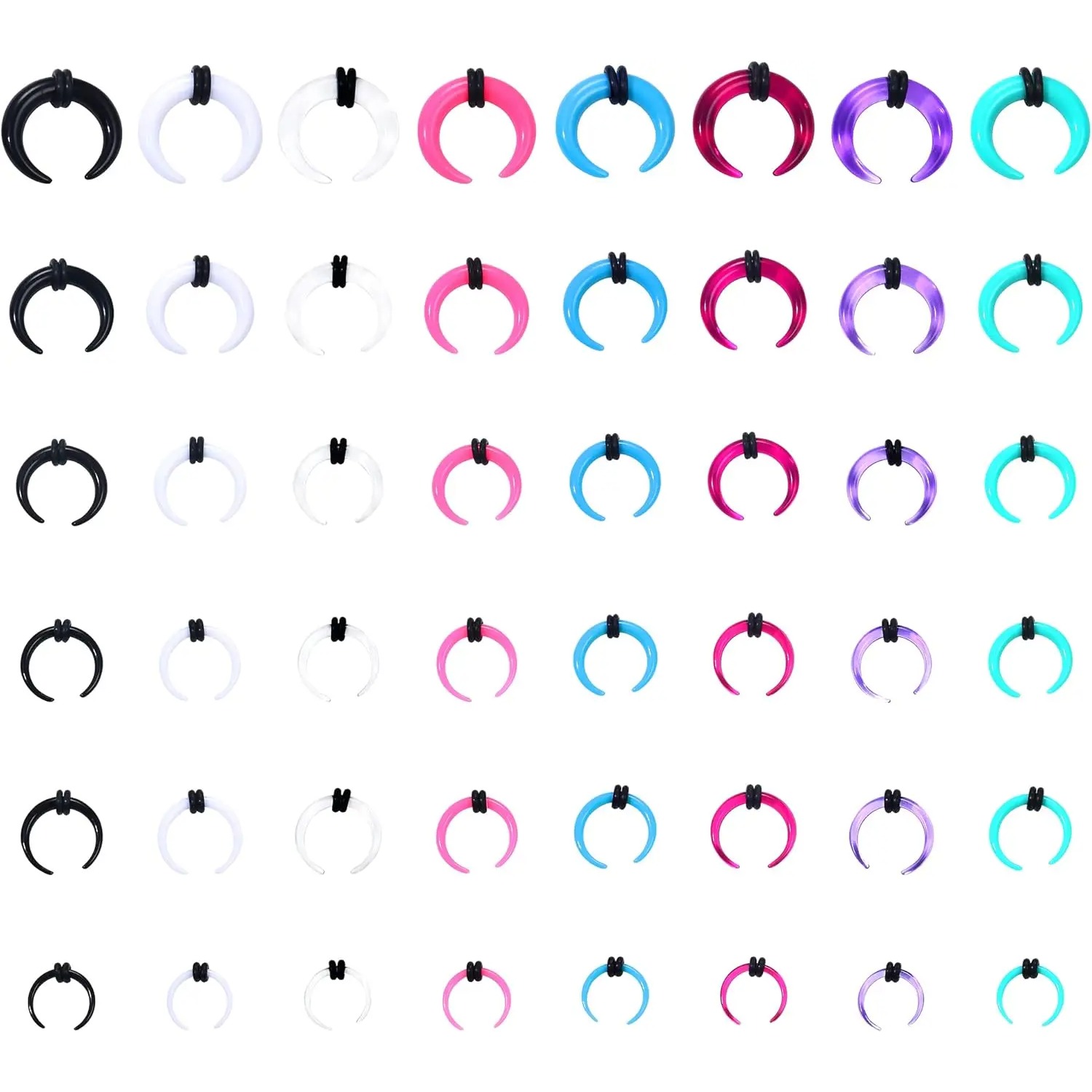 Florideco 4G-14G Acrylic Septu - Body Jewelry Gauges recension och pris